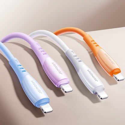 JOYROOM USB-A cable - iPhone Lightning Vibrant Series 3A 1.2m - orange – image 9