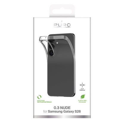 PURO Case cover for Samsung Galaxy S26 0.3 NUDE - transparent – image 2