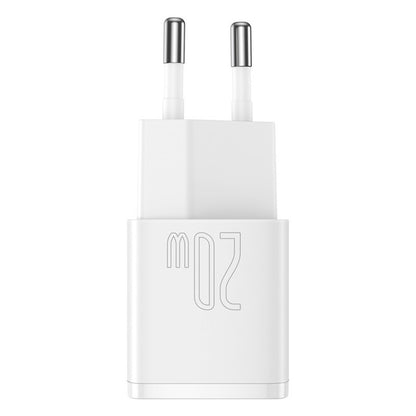 BASEUS USB-C PD Cube 20W wall charger - white – image 3