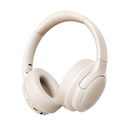 BASEUS Bass BH1 Lite Bluetooth on-ear wireless headphones - white