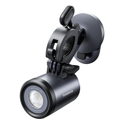 BASEUS Bicycle smartphone holder with 2-in-1 battery light 3000mAh 660 lm IP68 LED - black and gray – image 2