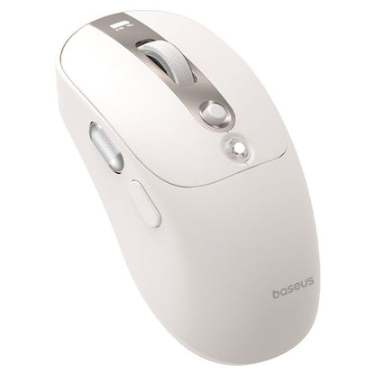 BASEUS Wireless mouse with battery indicator 4000DPI 800mAh 2.4GHz BT - white – image 3