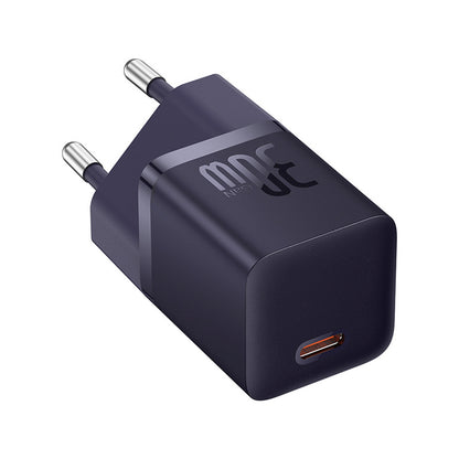 BASEUS USB-C GaN5 30W EU charger - purple