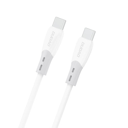 DUDAO Cable with silicone braid USB-C L25SC 60W 2m - white