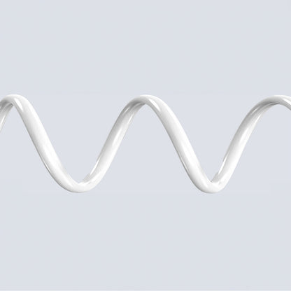 DUDAO Cable with silicone braid USB-C L25SC 60W 2m - white – image 4