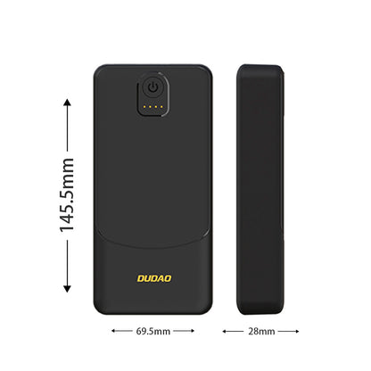 DUDAO Powerbank 20000mAh USB-A K10Pro 2.4A - black – image 4