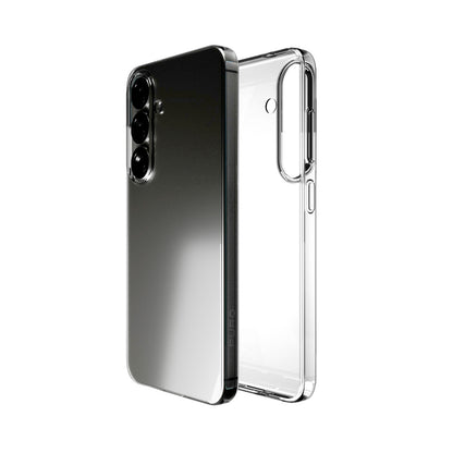 PURO Silicone case for Samsung Galaxy S25 03 Nude - transparent