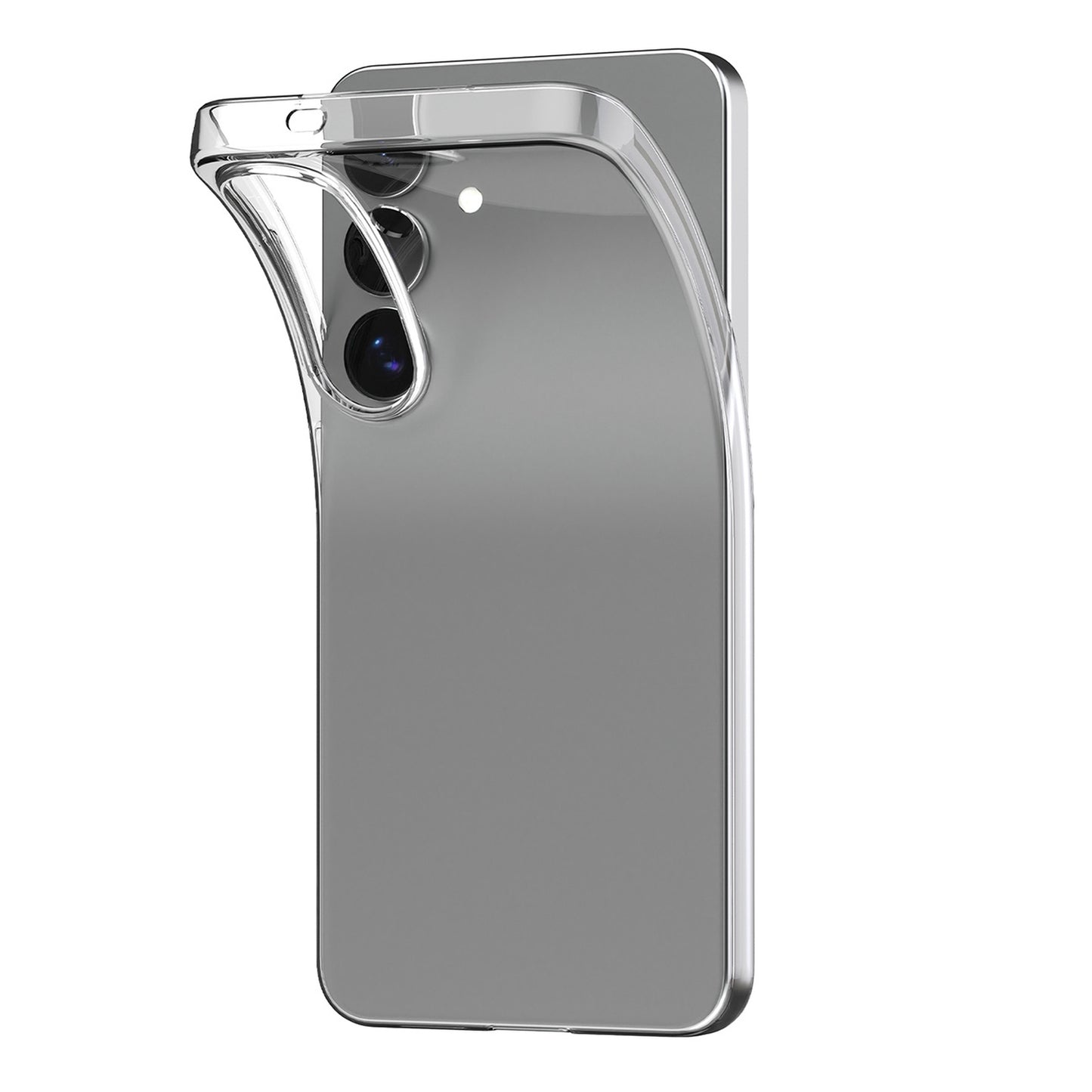 PURO Silicone case for Samsung Galaxy S25 03 Nude - transparent – image 3