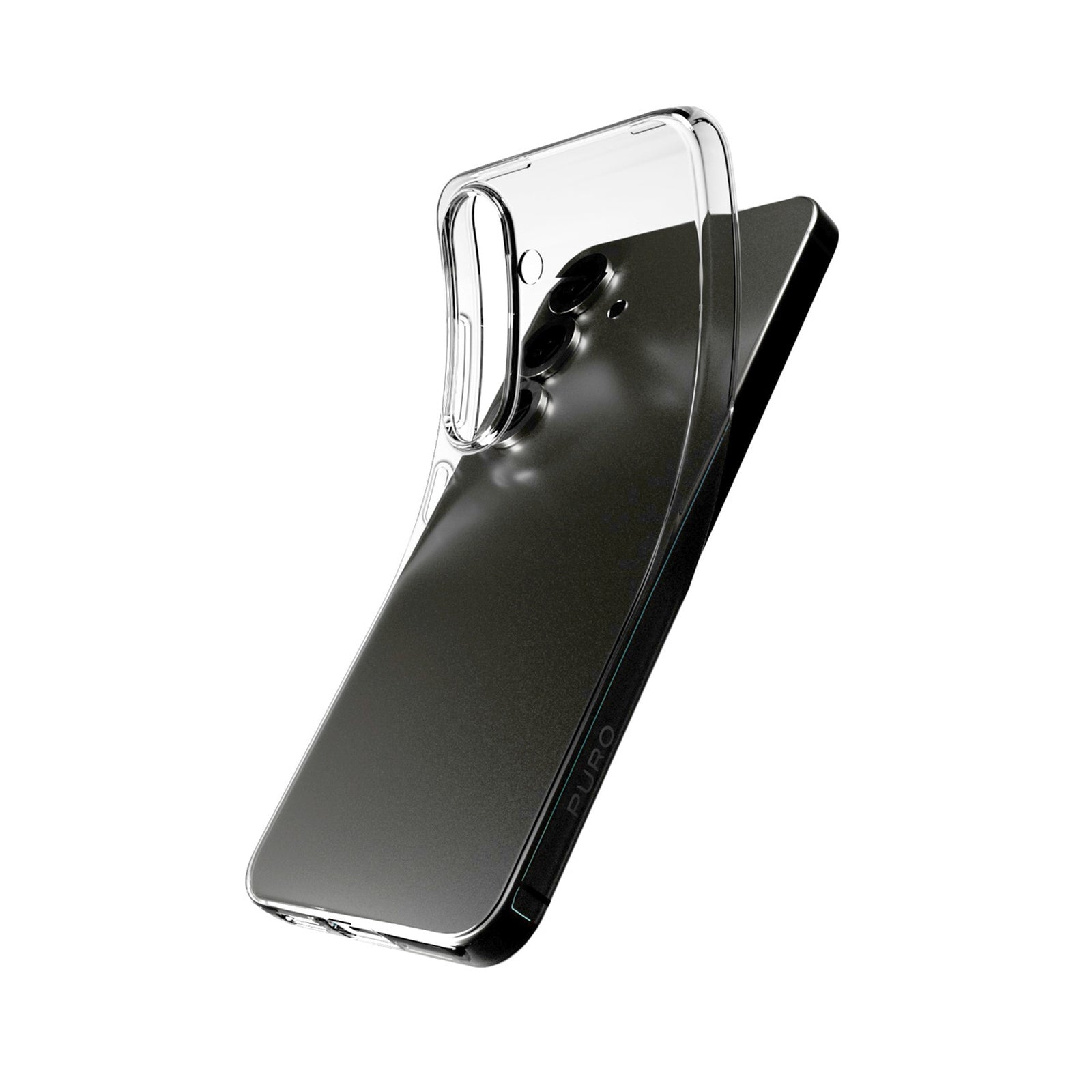 PURO Silicone case for Samsung Galaxy S25 03 Nude - transparent – image 9