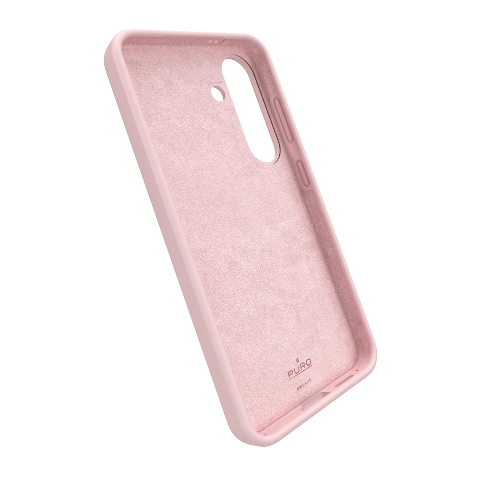 PURO Silicone case cover for Samsung Galaxy S25 Icon - pink – image 3