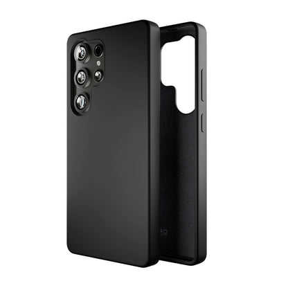 PURO Silicone case cover for Samsung Galaxy S25 Ultra Icon - black