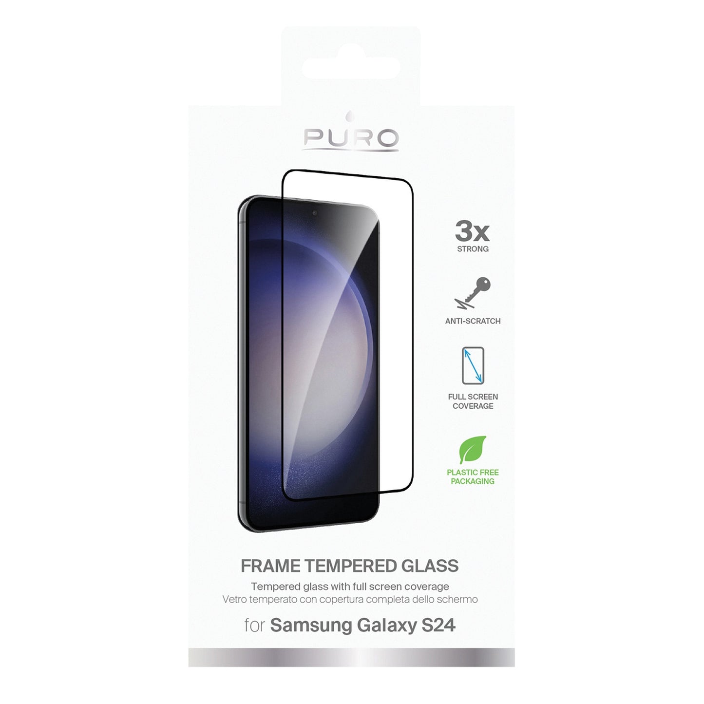 PURO Retail Display Cases – Tempered glass for Samsung Galaxy S25+ – image 4