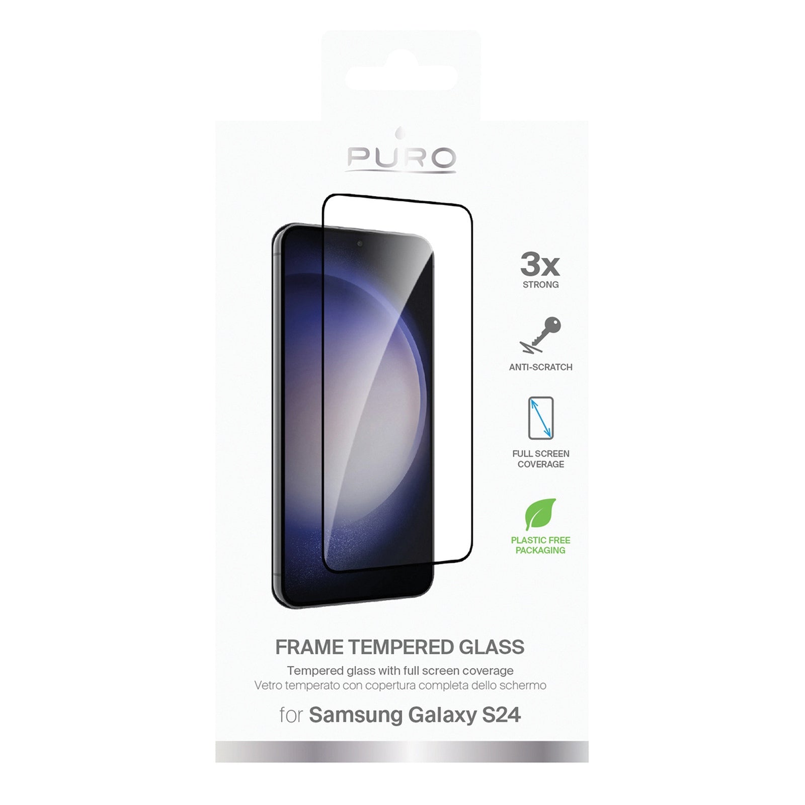 PURO Retail Display Cases – Tempered glass for Samsung Galaxy S25+ – image 4