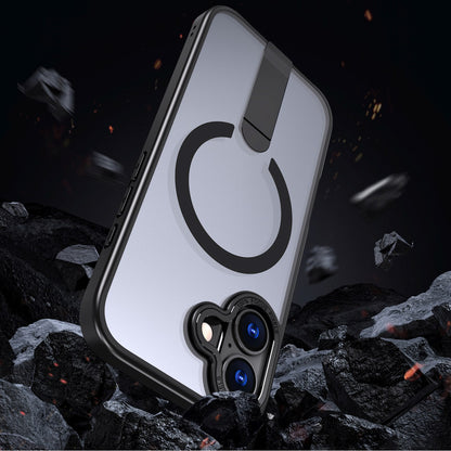 HURTEL Case cover with stand for iPhone 17 Hybrid Armor X MagSafe - black – image 5