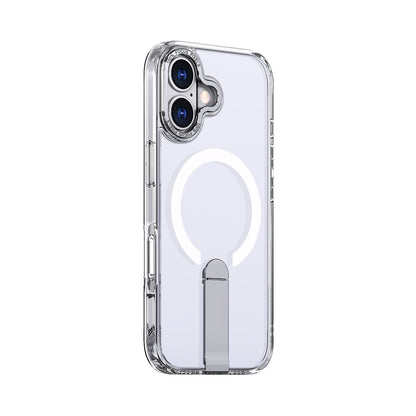 HURTEL Case cover with stand for iPhone 17 Hybrid Armor X MagSafe - transparent