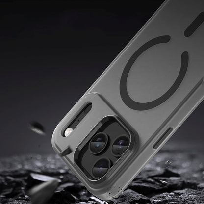 HURTEL Case cover for iPhone 17 Pro Magnetic Abrasive MagSafe - matte black – image 9