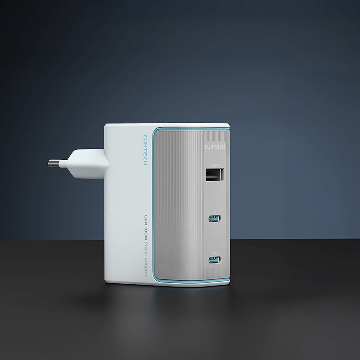 DUDAO GaN 30W USB-A - USB-C wall charger with USB-C cable - white – image 38