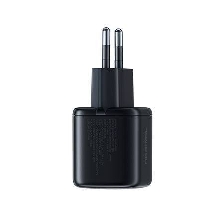 JOYROOM USB-A USB-C 33W wall charger - black – image 3