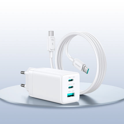 DUDAO GaN 30W USB-A - USB-C wall charger with USB-C cable - white – image 49