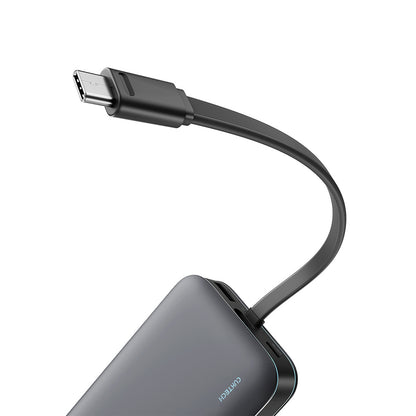 CUKTECH Powerbank 20000mAh USB-A USB-C with integrated 40W cable - gray – image 4