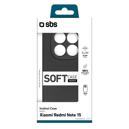 SBS Case cover for Xiaomi Redmi Note 15 Instinct - black – image 2