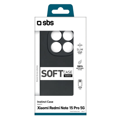 SBS Case cover for Xiaomi Redmi Note 15 Pro Instinct - black – image 2