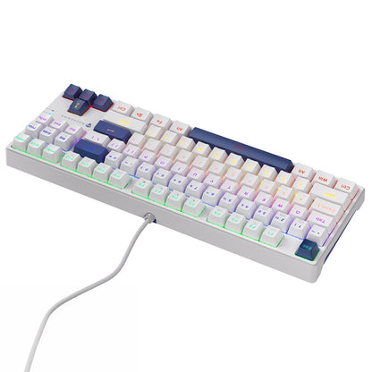 MACHENIKE Red Switch wired mechanical backlit gaming keyboard - white – image 5
