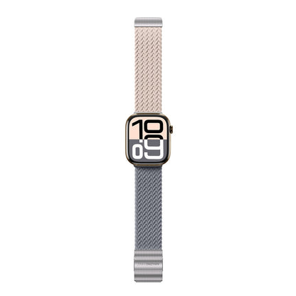 AmazingThing Set of 2 Apple Watch 42mm Blend Bands - Pink/Grey/Pink – image 2
