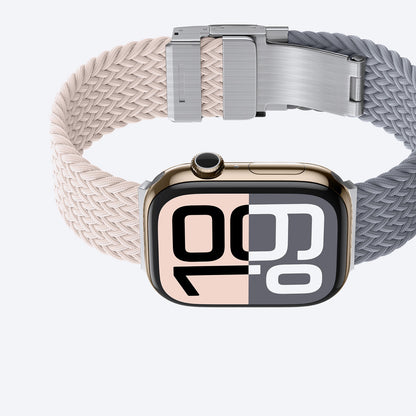 AmazingThing Set of 2 Apple Watch 42mm Blend Bands - Pink/Grey/Pink – image 4