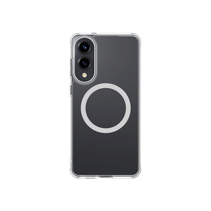 AmazingThing Silicone case for Samsung Galaxy S25 Edge Minimal Mag Case - transparent