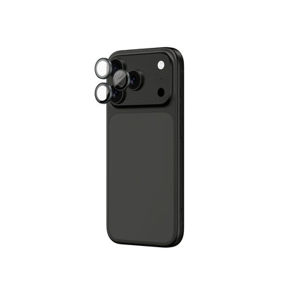 AmazingThing Camera glass for iPhone 17 Pro / Pro Max with a gray aluminum Lens Glass frame – image 3