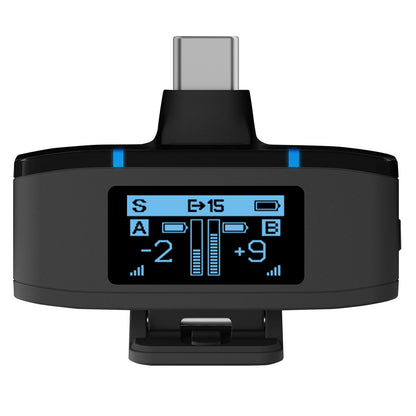 BOYA Wireless microphone set with charging case 8GB 2.4 GHz USB-C – image 2