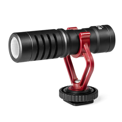 BOYA Directional wired microphone with BY-MM1 3.5 mm holder - set – image 3