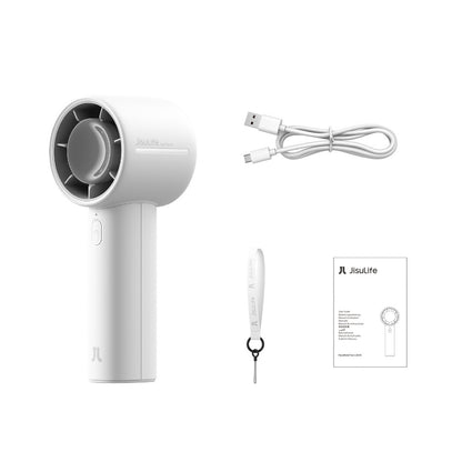 Jisulife Portable mini fan 4000mAh USB-C - gray – image 2