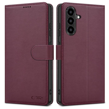 Tech-Protect Case case for Samsung Galaxy A26 5G / A17 4G / 5G Wallet - burgundy