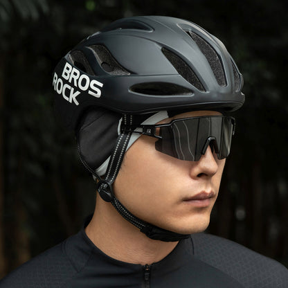 ROCKBROS Windproof winter cycling hat, size 54-61 cm - black – image 11