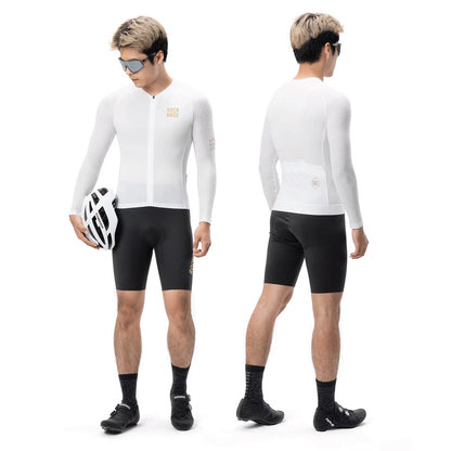 ROCKBROS Diamond long-sleeved cycling jersey, size M - white – image 3