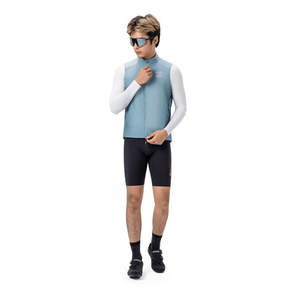 ROCKBROS Spring/autumn windproof cycling vest, size M - blue – image 4