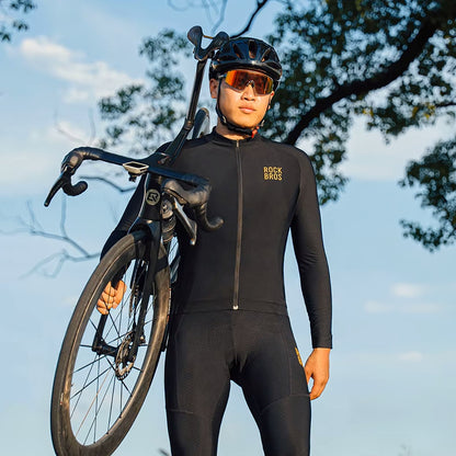 ROCKBROS Diamond autumn/winter cycling jacket, size L - black – image 6