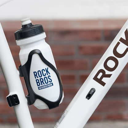 ROCKBROS Plastic bicycle basket holder for water bottle - black – image 7