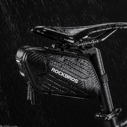 ROCKBROS Rigid bicycle saddle bag 1.5L - black – image 4