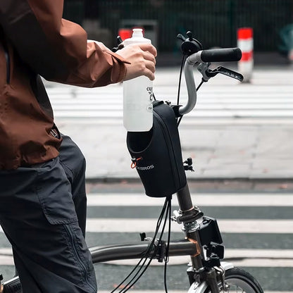 ROCKBROS Scooter handlebar bag with space for a 1.5L water bottle - black – image 2