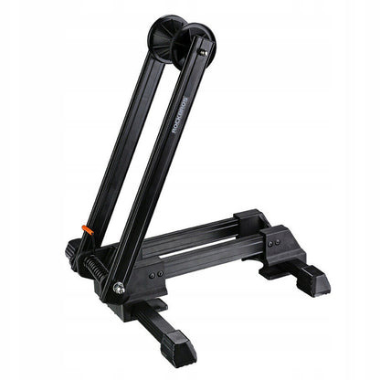 ROCKBROS Folding bicycle stand for front or rear wheel 24-27.5 inch and 700C - black