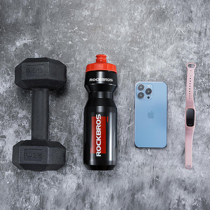 ROCKBROS Bicycle bottle bottle 750 ml - black and red – image 5