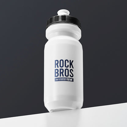 ROCKBROS Bicycle water bottle for drinks 600 ml - white – image 2