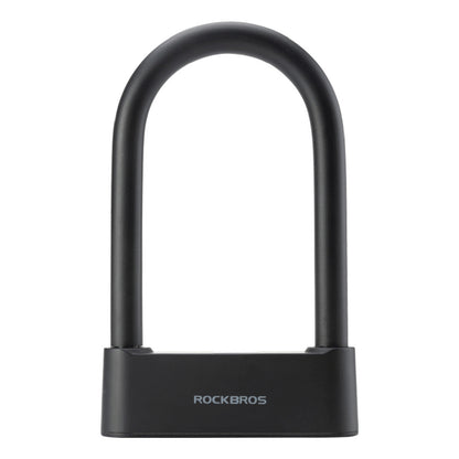 ROCKBROS SMART bicycle lock with fingerprint reader and Bluetooth - black