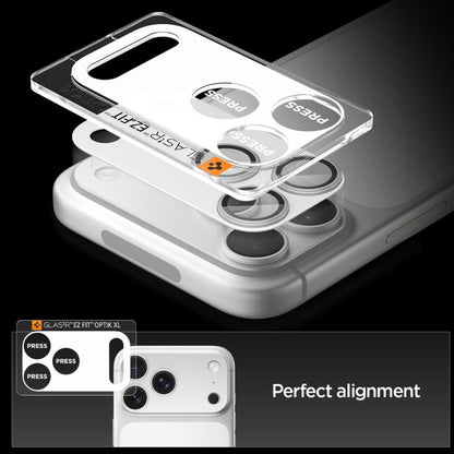 SPIGEN Lens glass for iPhone 17 Pro Optik Pro XL - silver – image 5