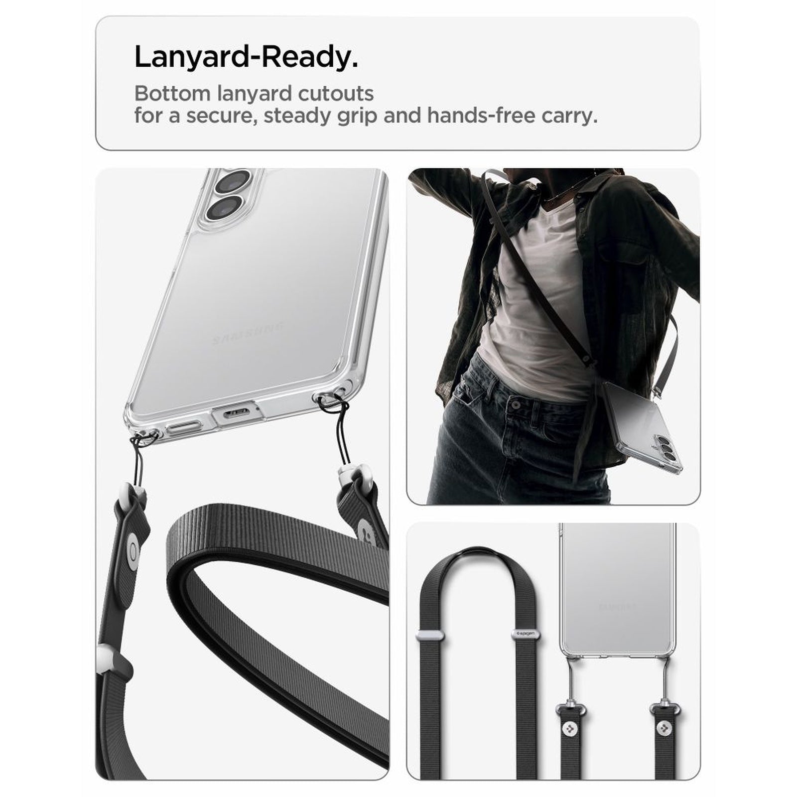 SPIGEN Case cover for Samsung Galaxy S26 Ultra Hybrid - transparent – image 11