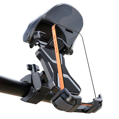 JOYROOM Bike holder with sun visor - black