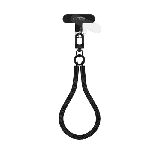 Tech-Protect Lanyard for smartphone case and wrist - black
